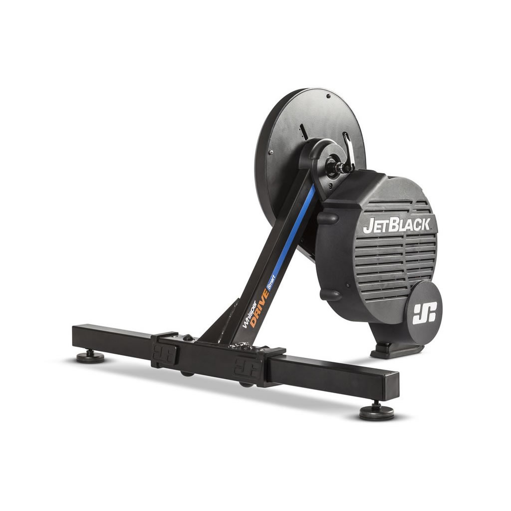 jet black whisper drive smart turbo trainer