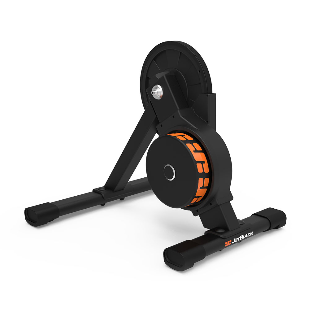 jet black cycling trainer