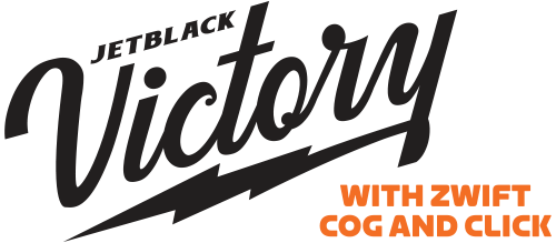 Jetblack Victory With Zwift Cog And Click